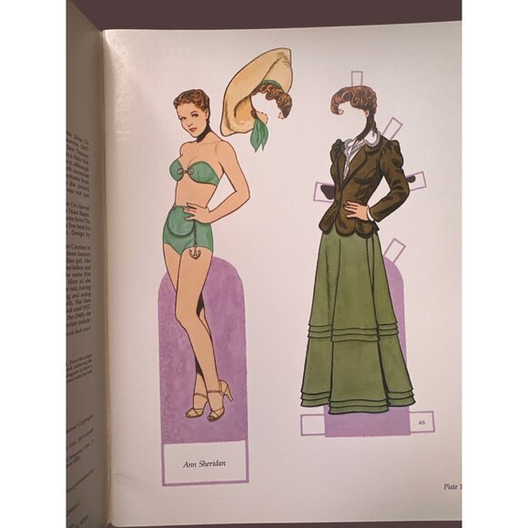 Glamorous Stars Of The Forties Paper Dolls By Tom Tierney - Picture 3 of 5